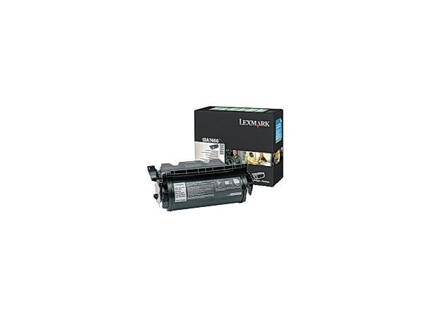 Toner Lexmark 12A7468 T630 Bk 